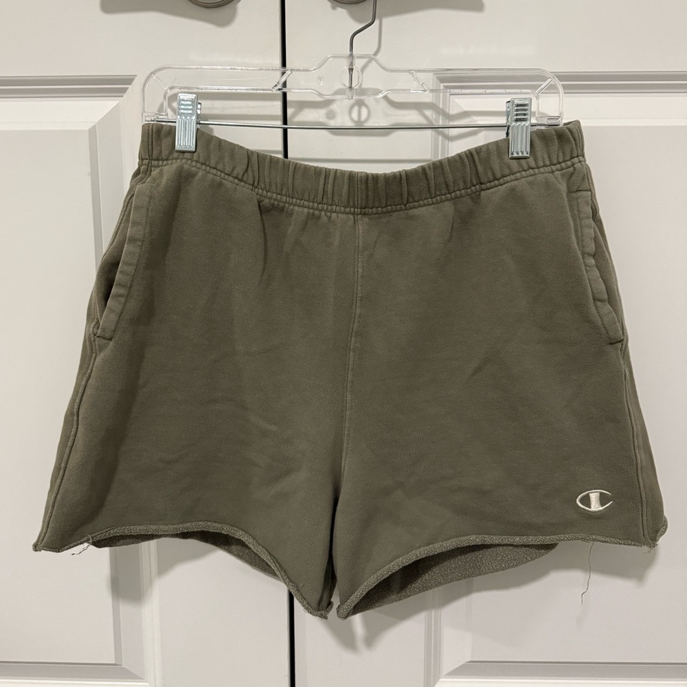 Champion Women's Athletic Shorts in Olive